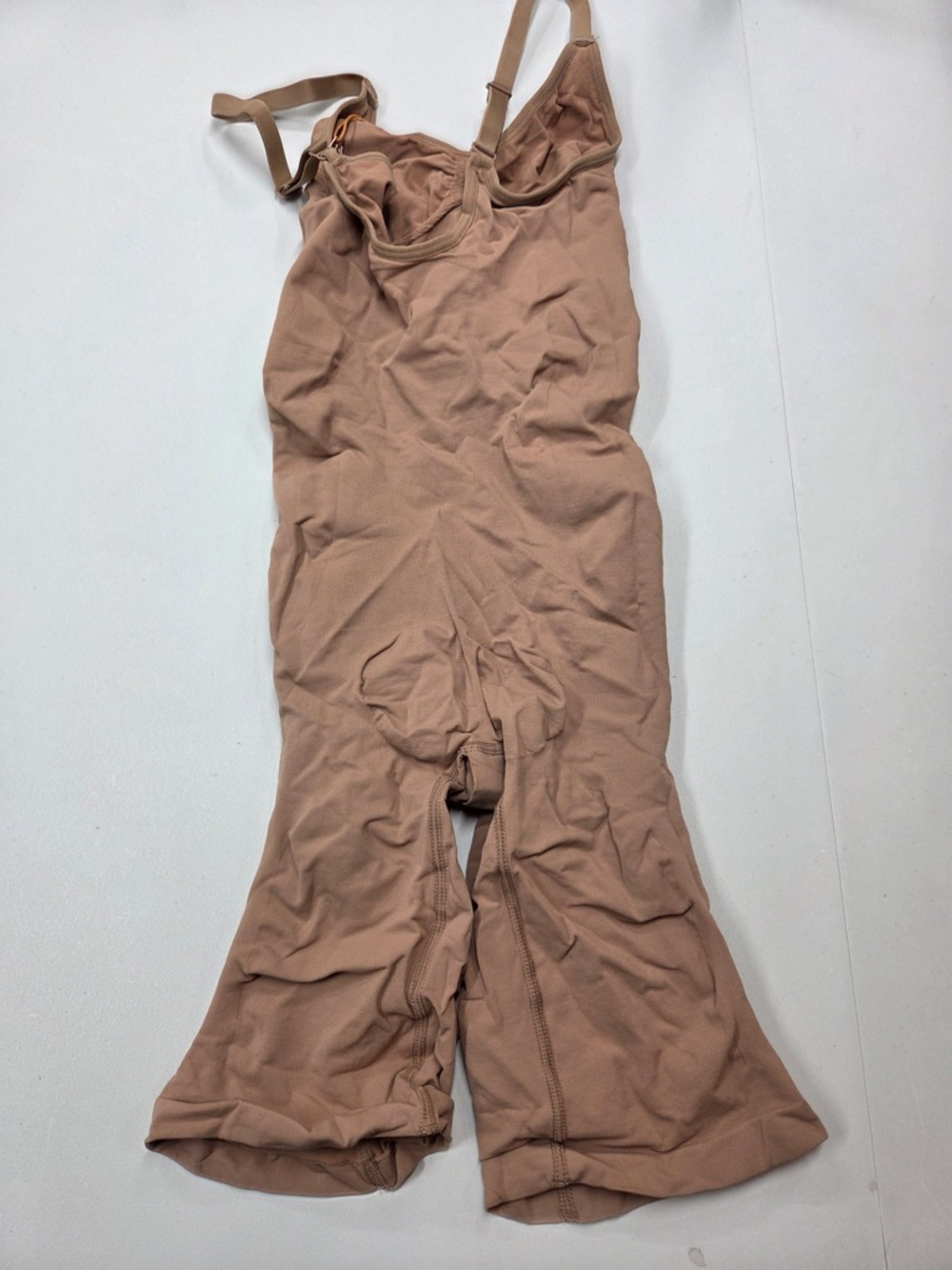 NWT QUINCE Sculpting Mid-Thigh Bodysuit Medium Sienna 7553 - Picture 6 of 8